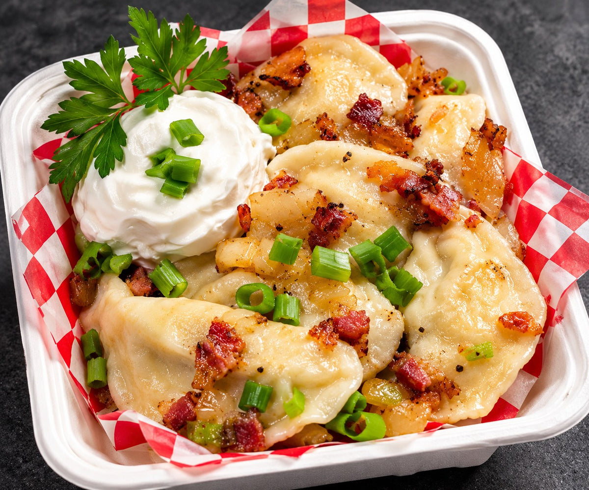 Pierogies to go